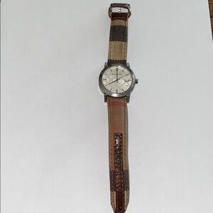 Burberry watch with case